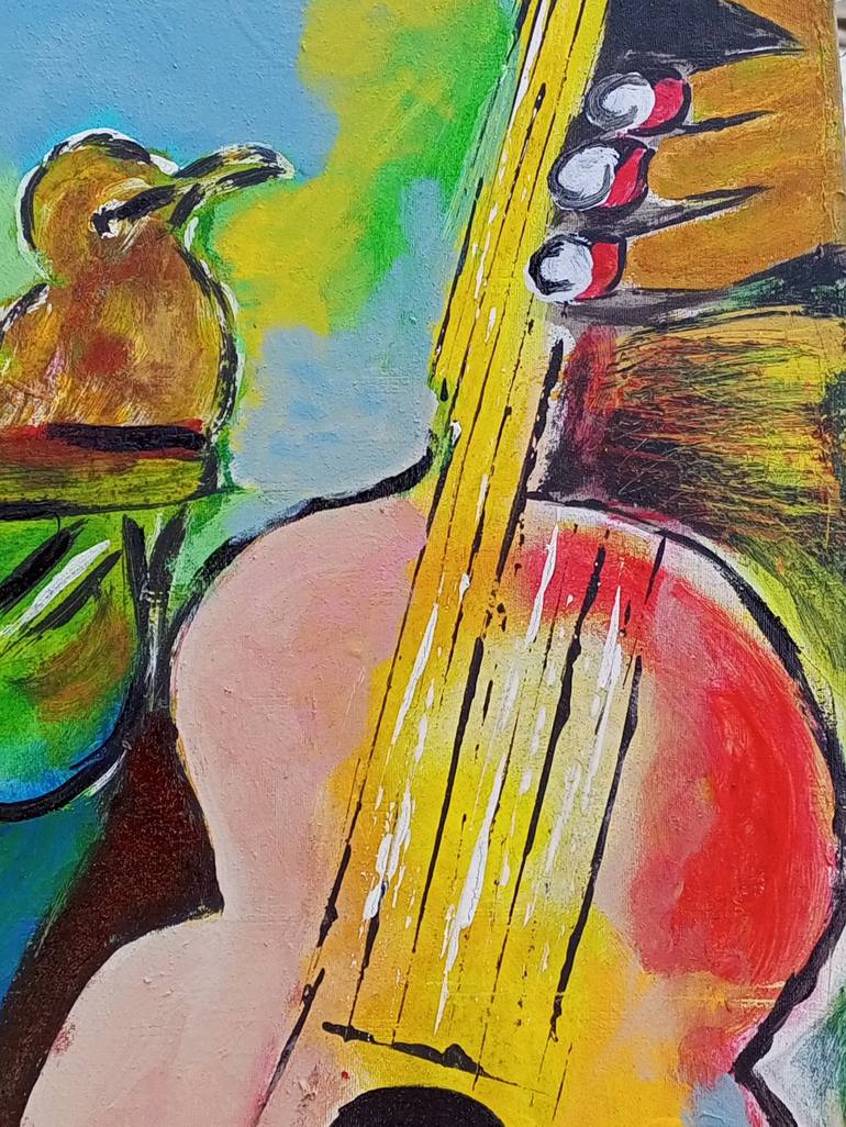 Original Music Painting by Jafeth Moiane