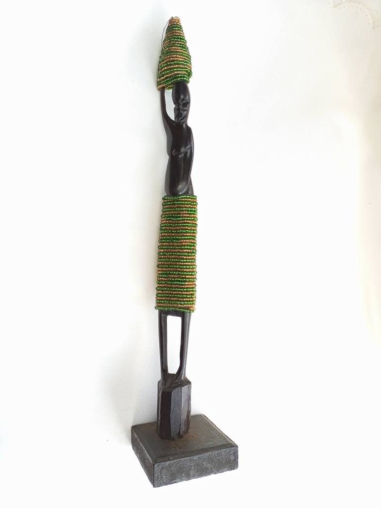 Print of Women Sculpture by Jafeth Moiane