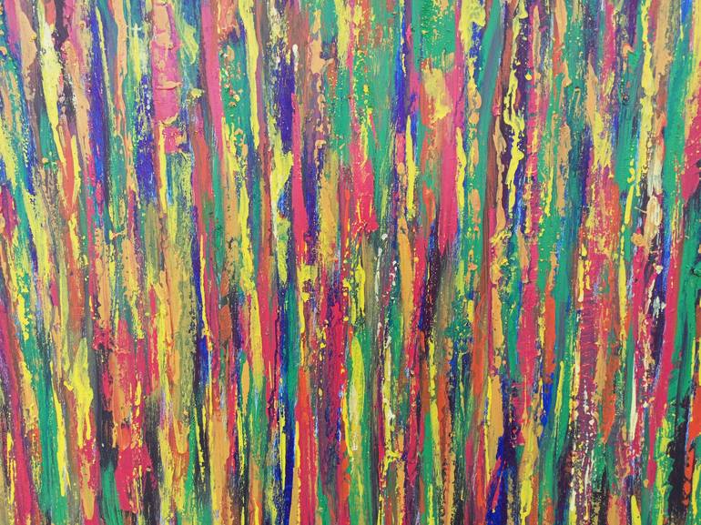 Original Abstract Painting by Jafeth Moiane