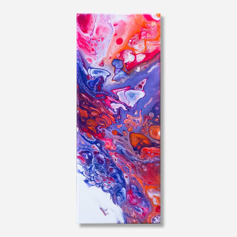 Original Art Deco Abstract Painting by Priyan Perera