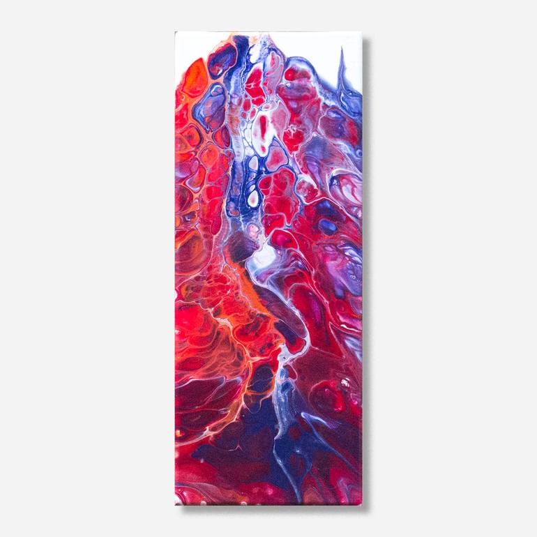 Original Art Deco Abstract Painting by Priyan Perera