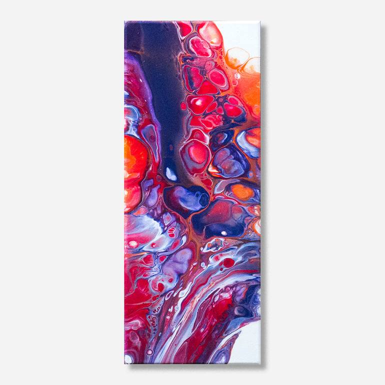 Original Art Deco Abstract Painting by Priyan Perera