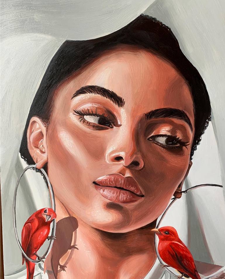 Original Figurative People Painting by Etery Sidyakina