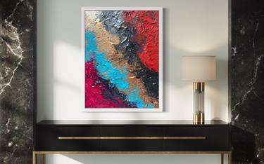 Original Abstract Paintings by Nazanin Parsakia