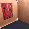 This is the crate that the painting will shipped in however the painting inside will be different from the one in the image.