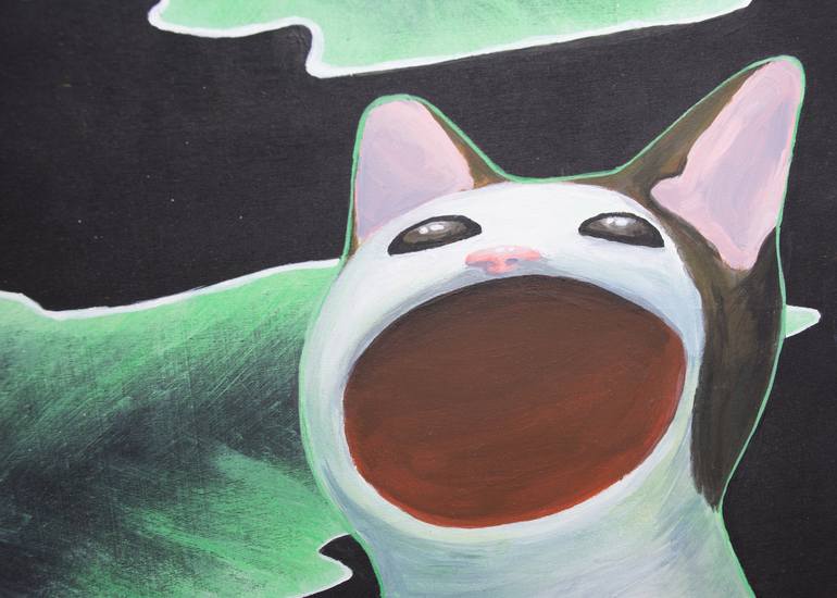 Original Conceptual Humor Painting by Sofija Raginevich