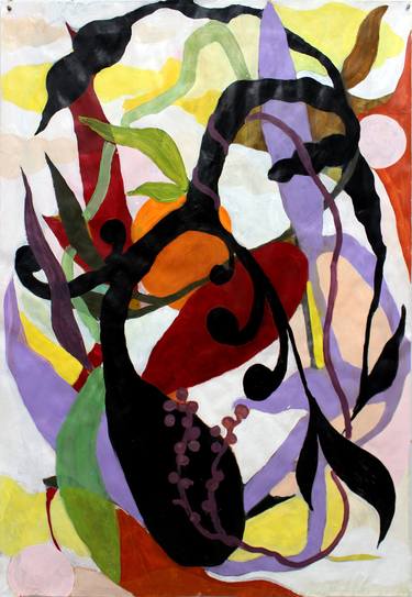 Print of Abstract Expressionism Botanic Paintings by James Greco