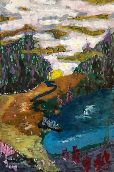 Original Landscape Painting by James Greco
