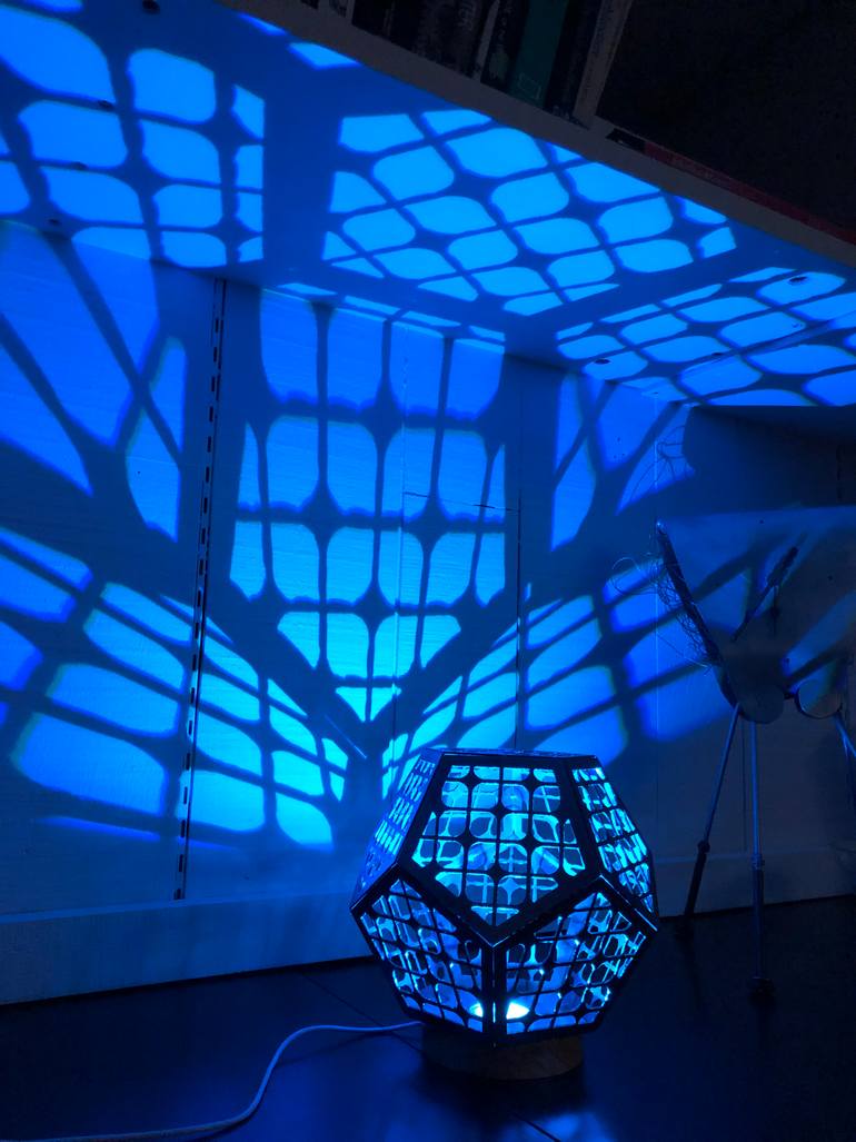 Original Abstract Geometric Sculpture by Will Ehmann