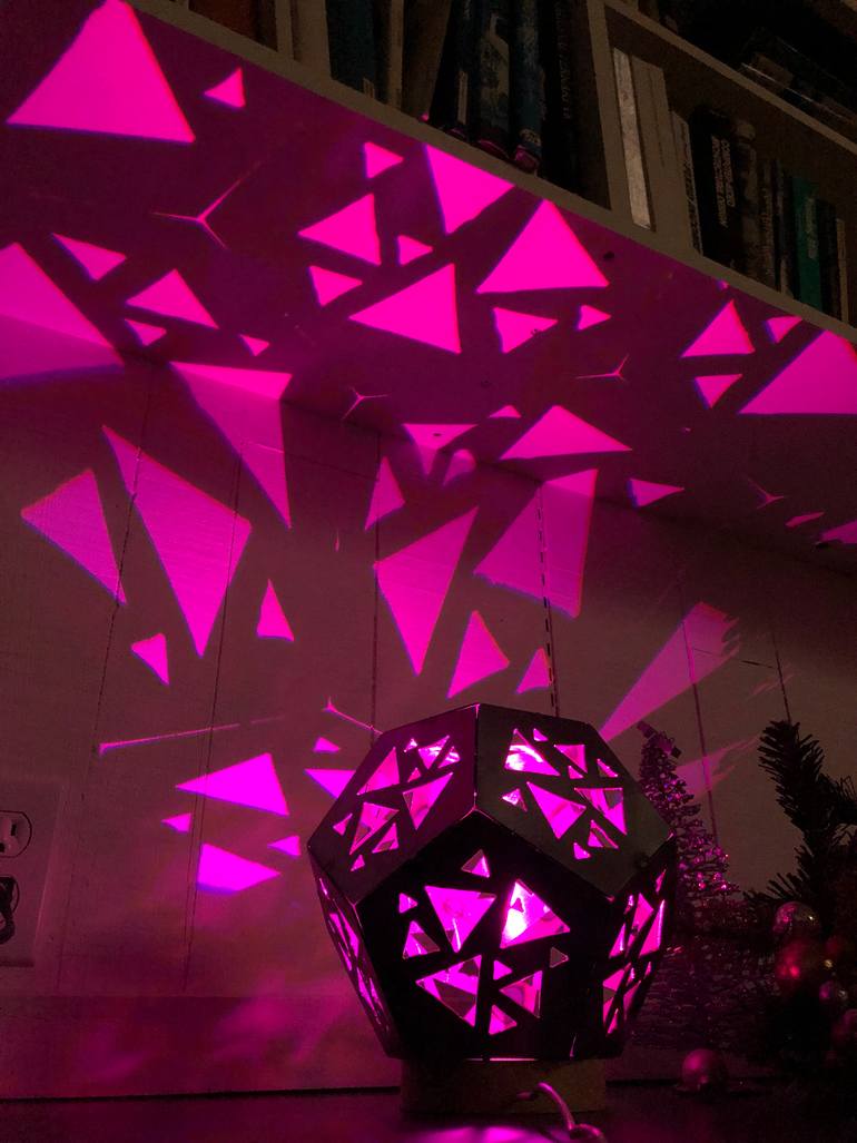 Original Abstract Geometric Sculpture by Will Ehmann