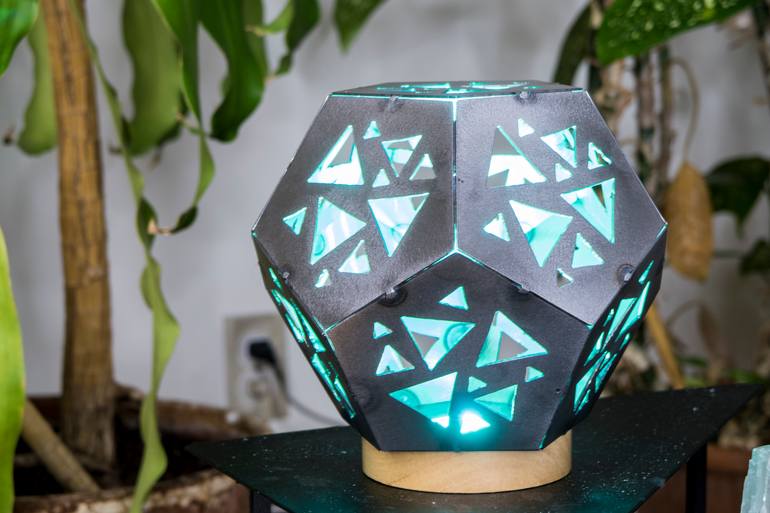 Original Abstract Geometric Sculpture by Will Ehmann