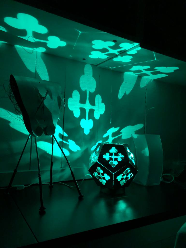 Original Abstract Geometric Sculpture by Will Ehmann