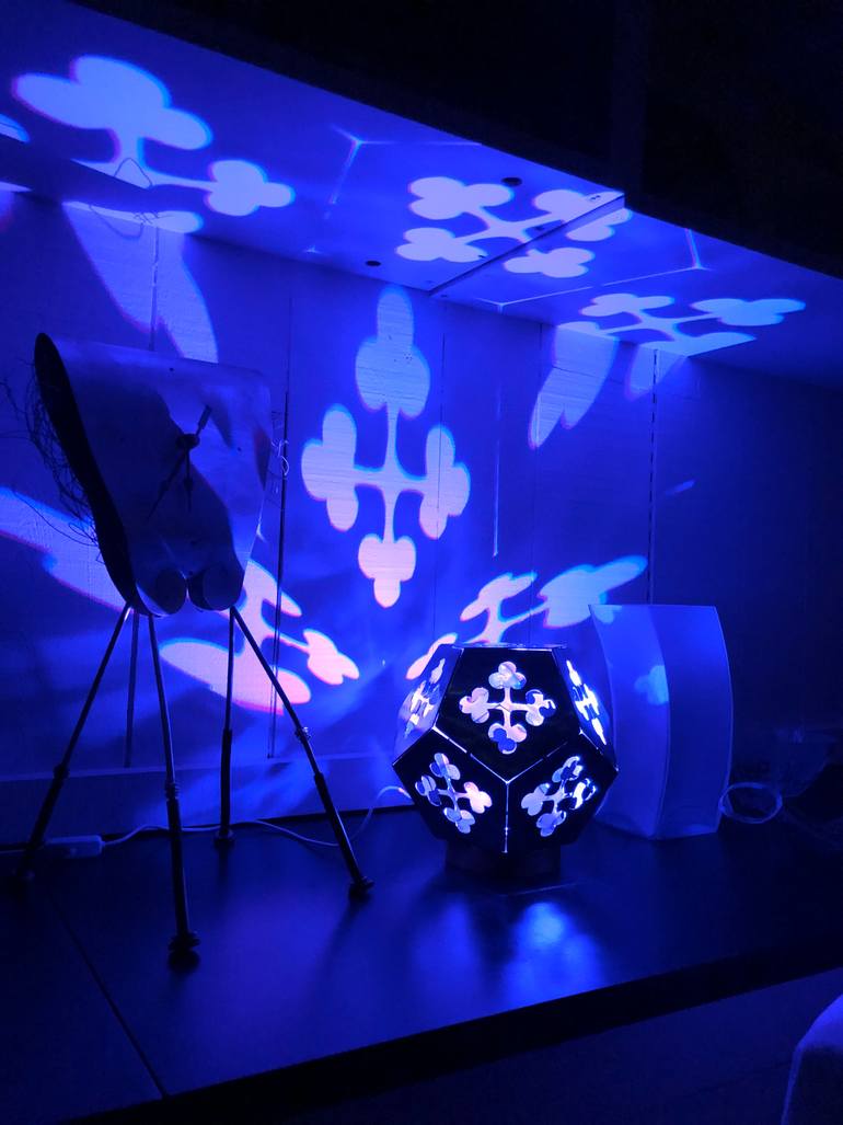 Original Abstract Geometric Sculpture by Will Ehmann