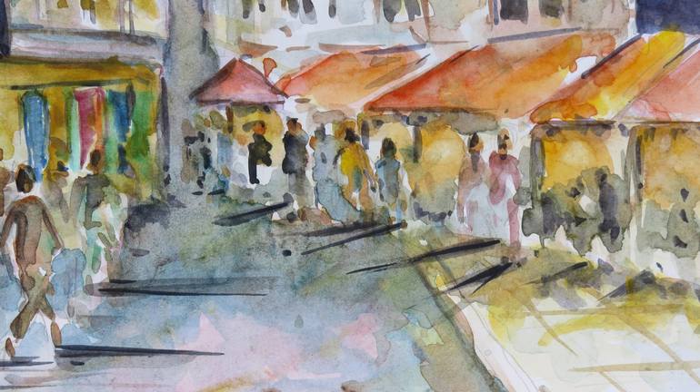 Original Places Painting by Darshana Anandaprema