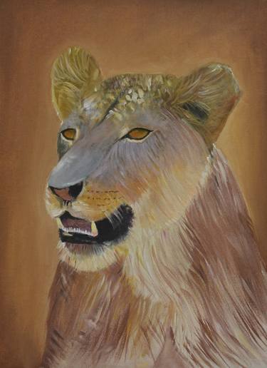 Original Figurative Animal Paintings by Darshana Anandaprema