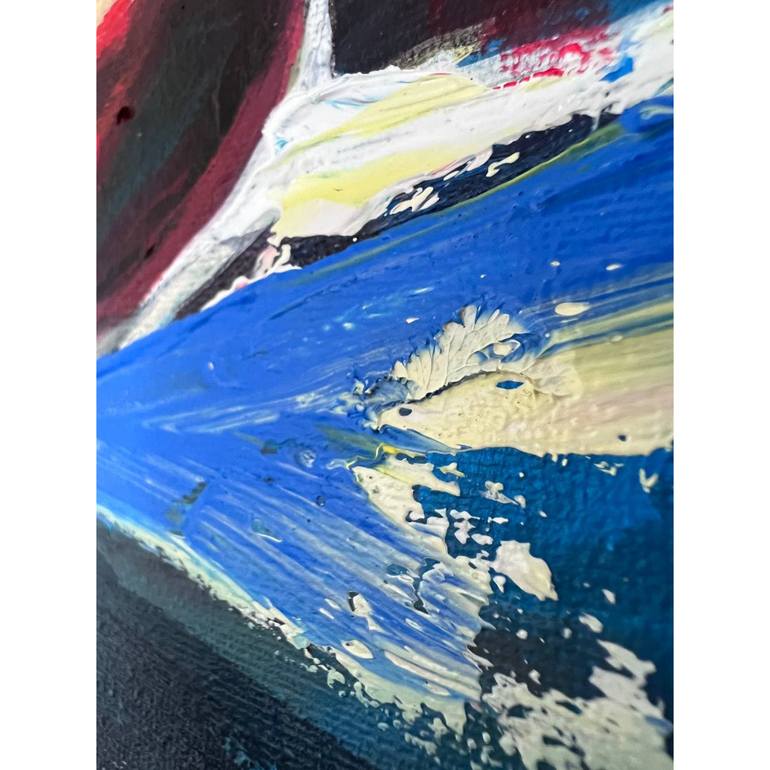 Original Abstract Expressionism Nude Painting by Mehdi Fahraji