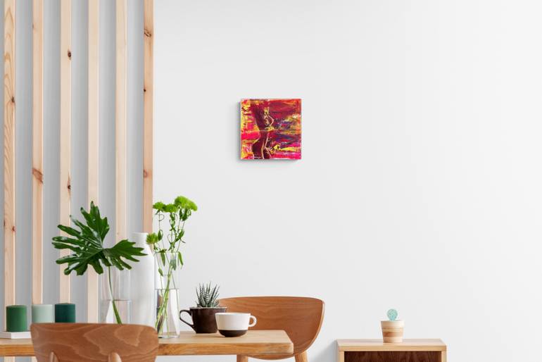 Original Abstract Nude Painting by Mehdi Fahraji