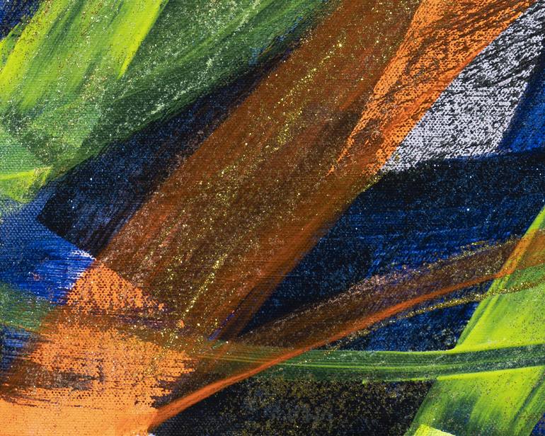 Original Abstract Expressionism Abstract Painting by Hyera Lee