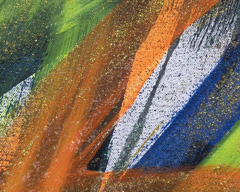 Original Abstract Expressionism Abstract Painting by Hyera Lee