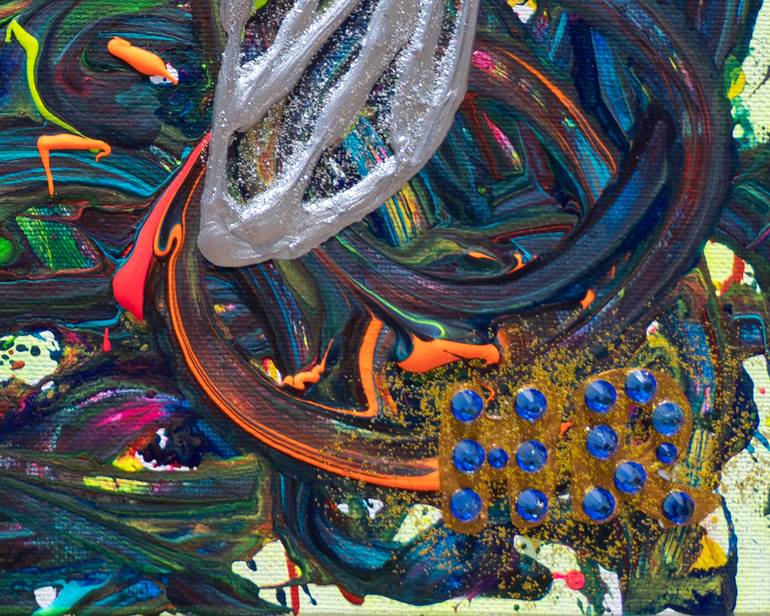 Original Abstract Music Painting by Hyera Lee