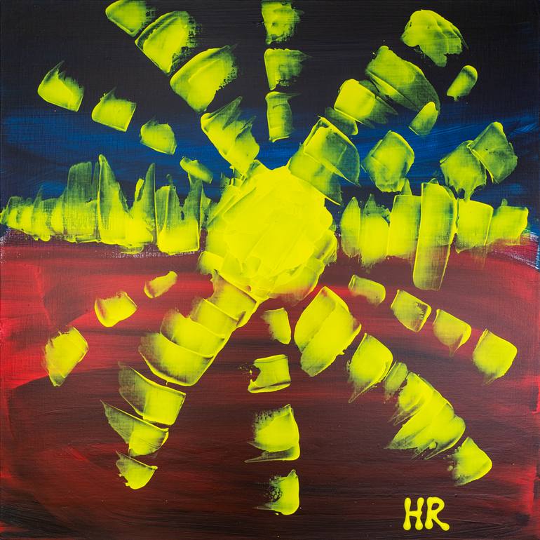 Original Abstract Light Painting by Hyera Lee