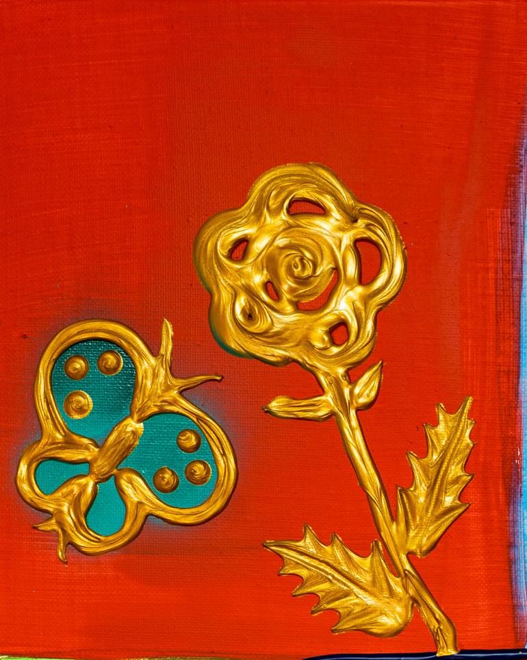 Original Modernism Floral Painting by Hyera Lee