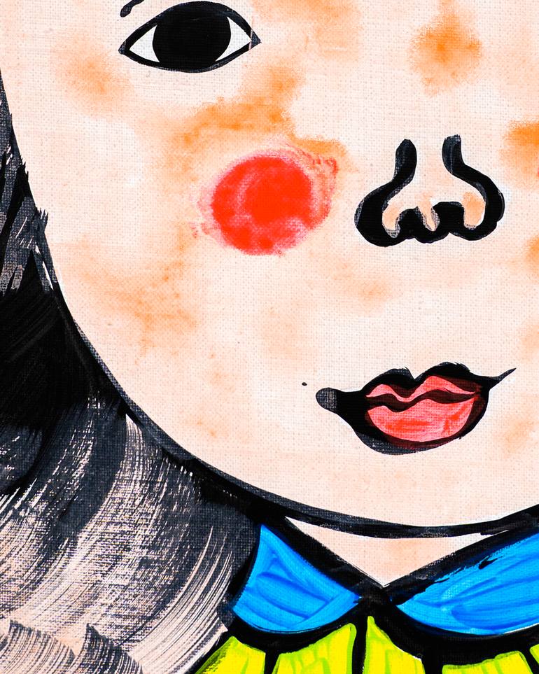 Original Modernism Children Painting by Hyera Lee