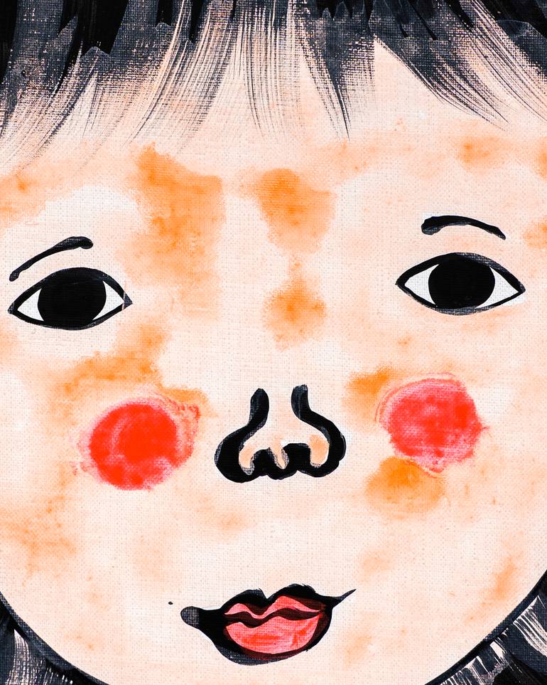 Original Modernism Children Painting by Hyera Lee