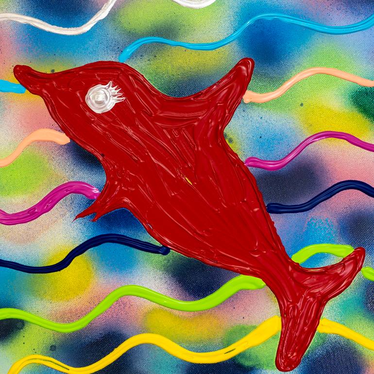 Original Modernism Animal Painting by Hyera Lee