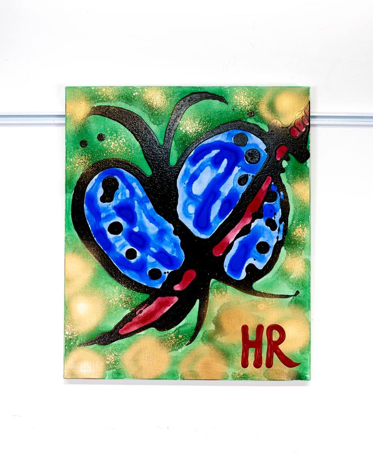 Original Abstract Expressionism Abstract Painting by Hyera Lee