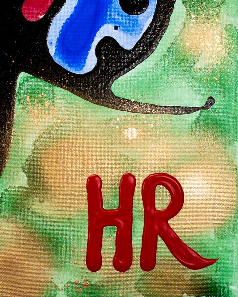 Original Abstract Expressionism Abstract Painting by Hyera Lee