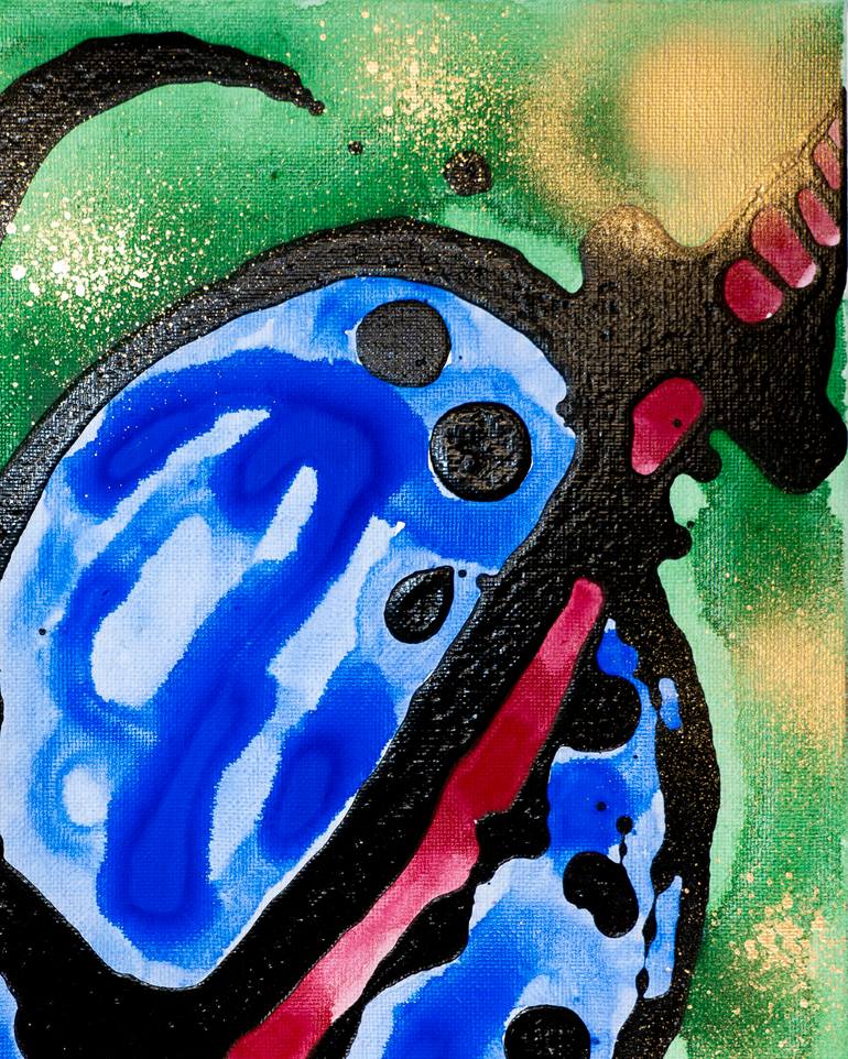 Original Abstract Expressionism Abstract Painting by Hyera Lee