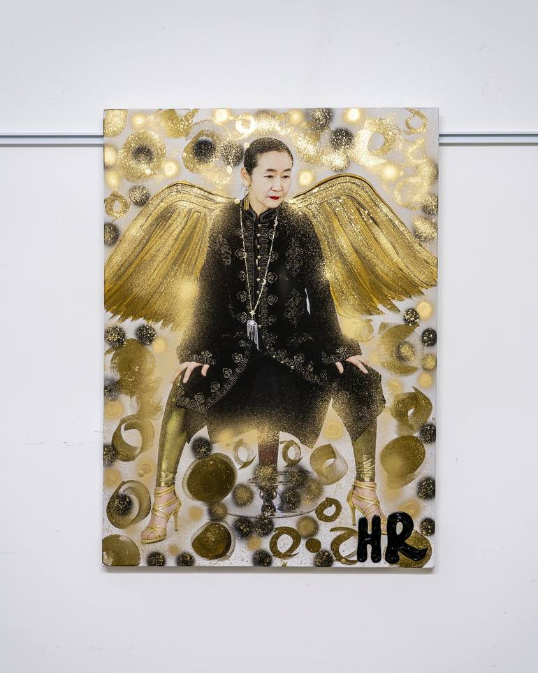 Original Modern Celebrity Painting by Hyera Lee