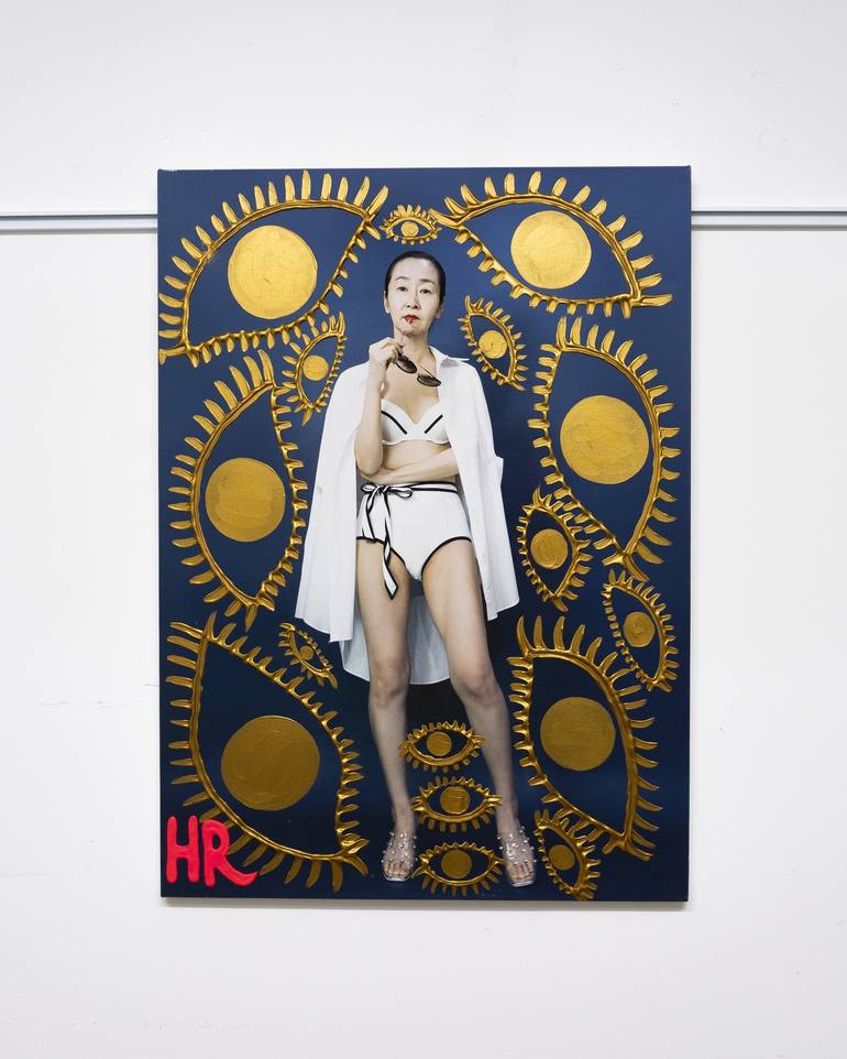 Original Modern Celebrity Painting by Hyera Lee