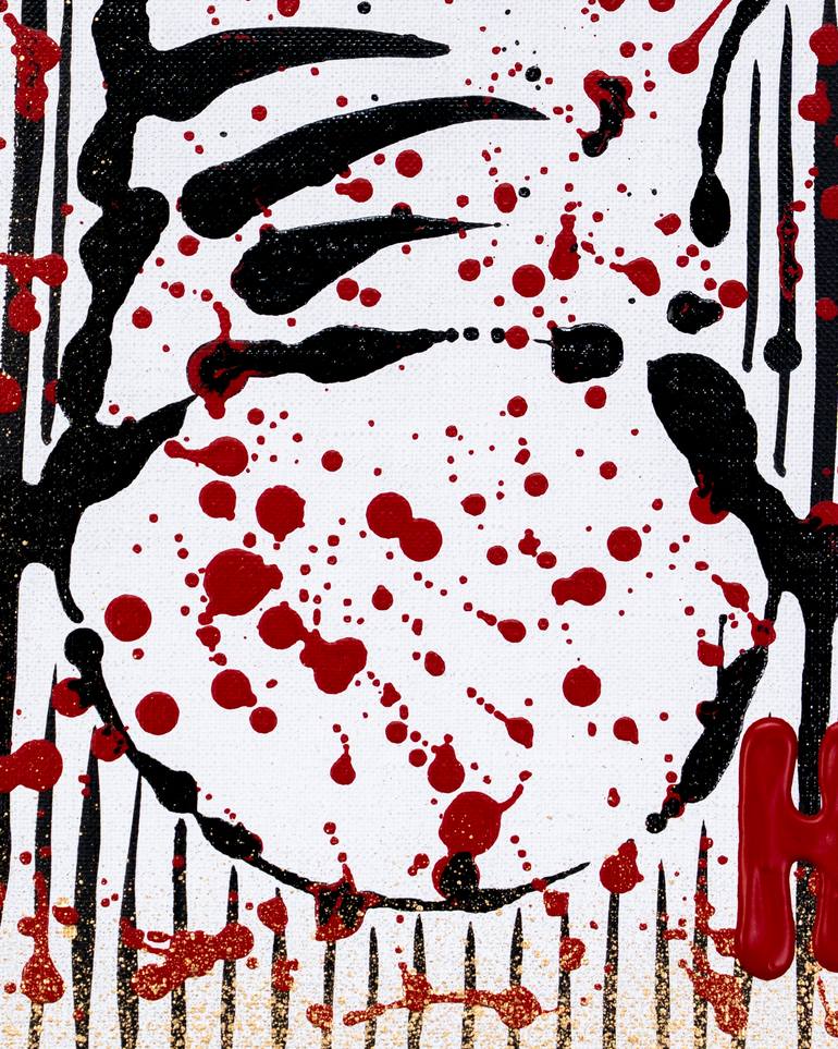 Original Modernism Body Painting by Hyera Lee