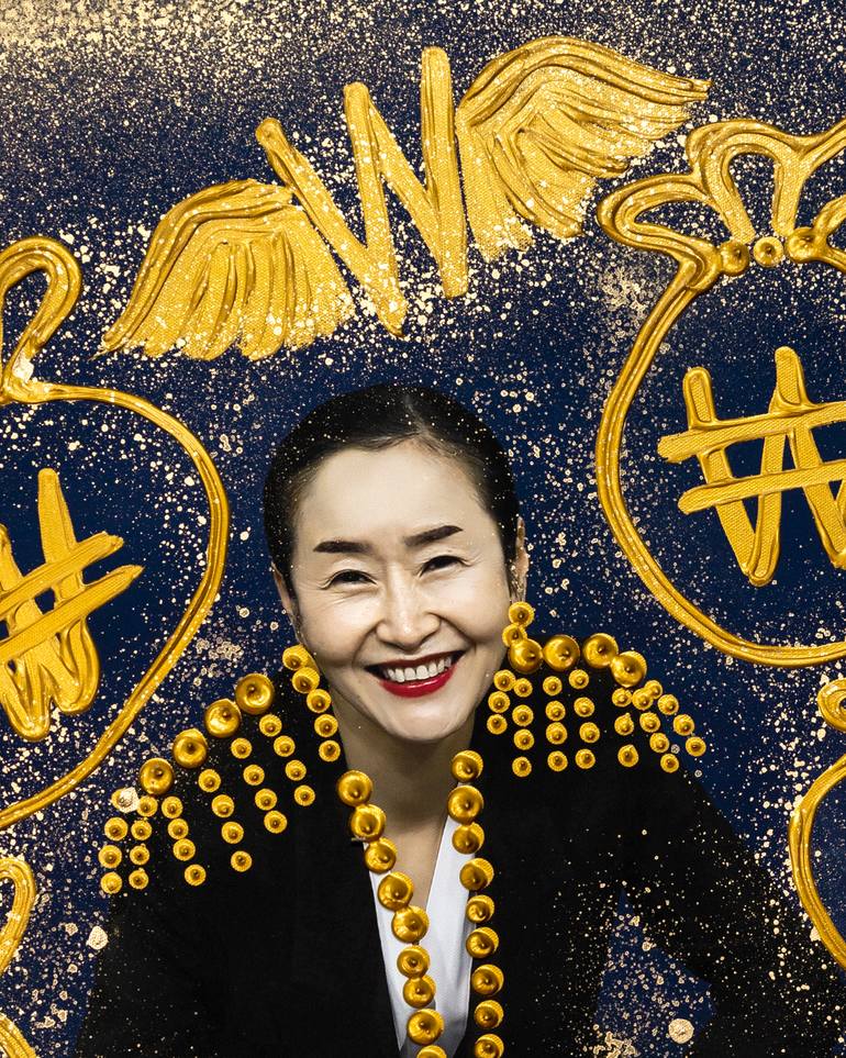 Original Modernism Pop Culture/Celebrity Painting by Hyera Lee