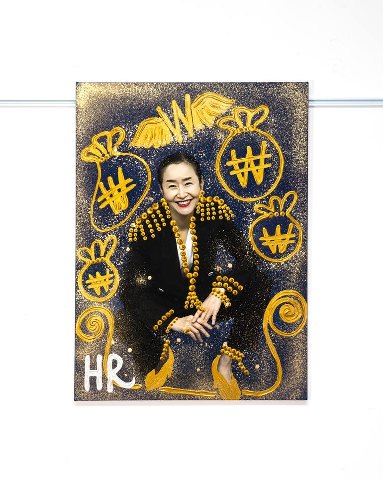 Original Modernism Pop Culture/Celebrity Painting by Hyera Lee