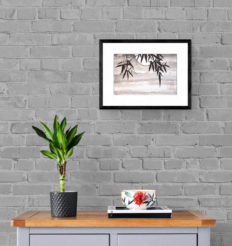 Original Abstract Expressionism Nature Painting by Ilana Shechter