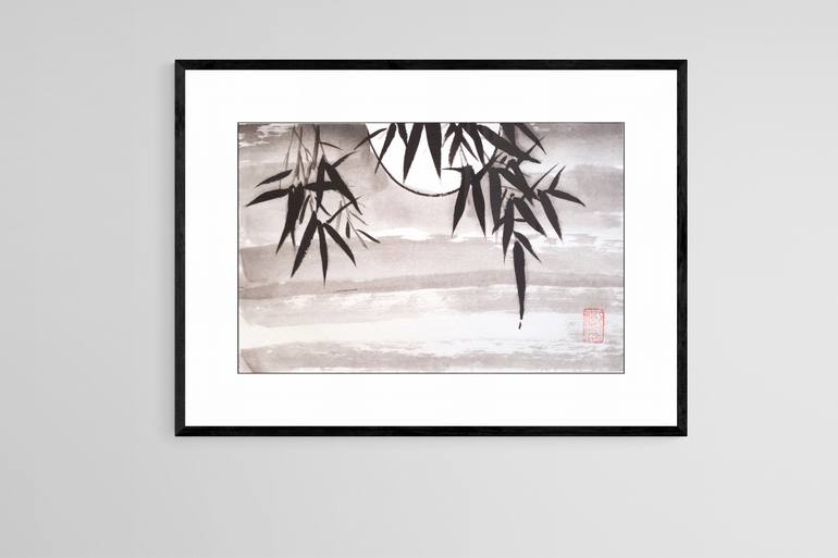Original Abstract Expressionism Nature Painting by Ilana Shechter