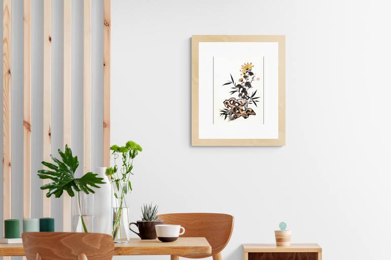 Original Figurative Floral Painting by Ilana Shechter