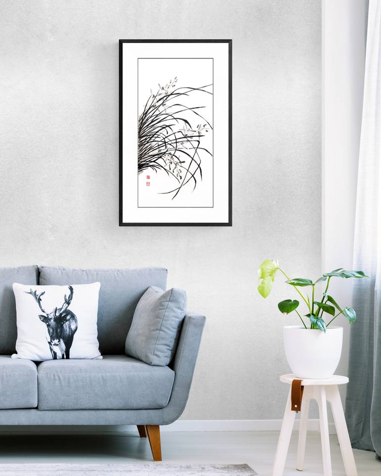Original Nature Drawing by Ilana Shechter