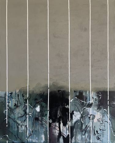 Original Abstract Expressionism Abstract Paintings by Gela Mikava