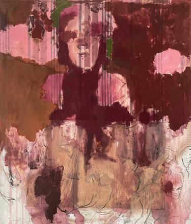 Original Abstract Expressionism Abstract Paintings by Gela Mikava