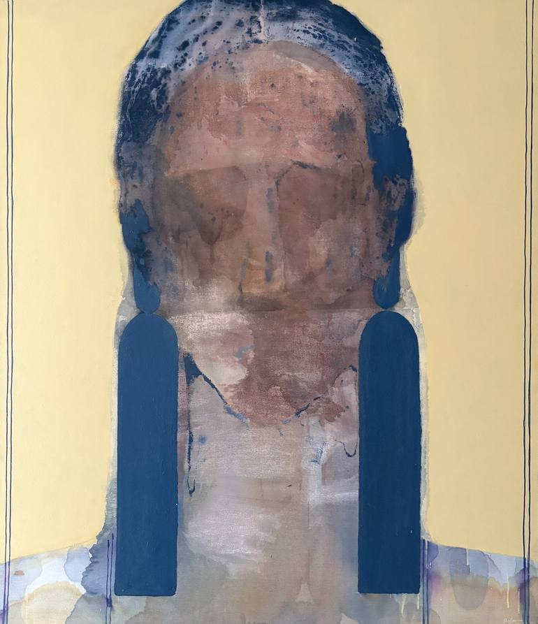 Print of Figurative People Paintings by Gela Mikava