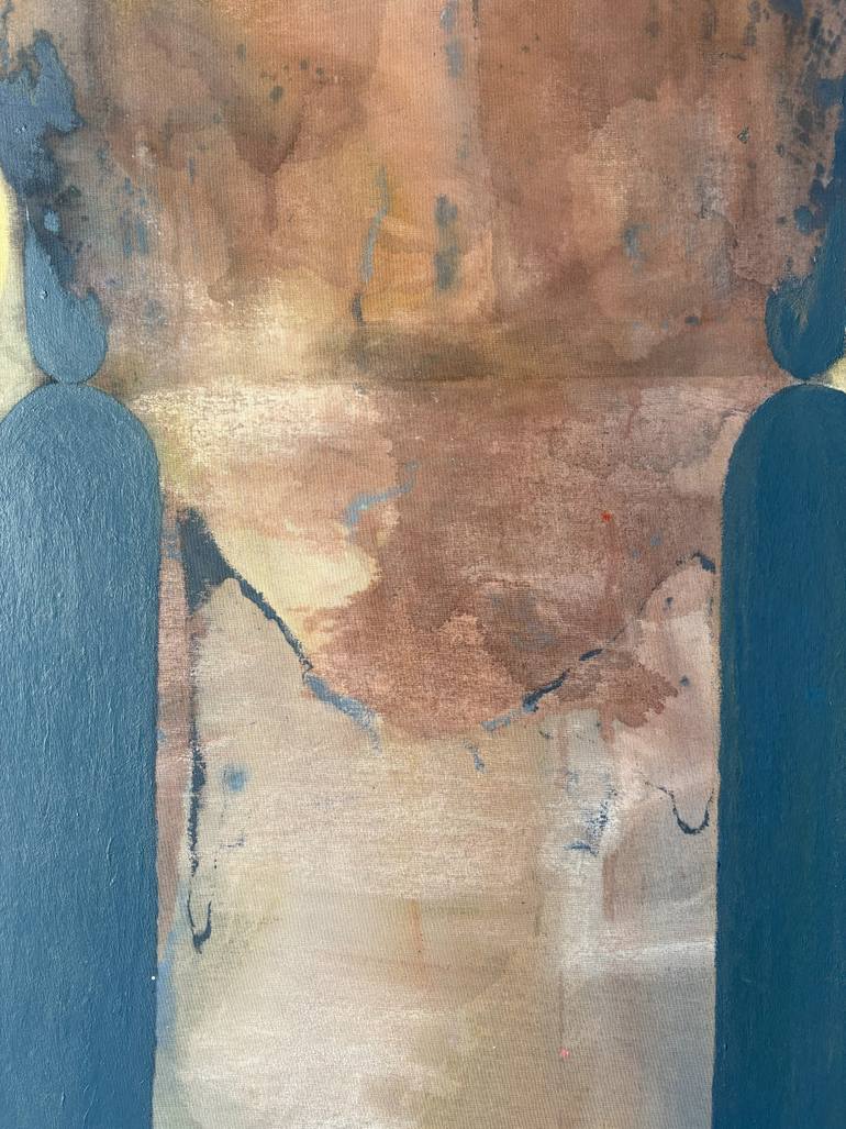 Original Figurative People Painting by Gela Mikava
