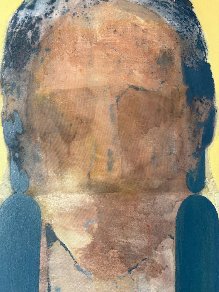 Original Figurative People Painting by Gela Mikava
