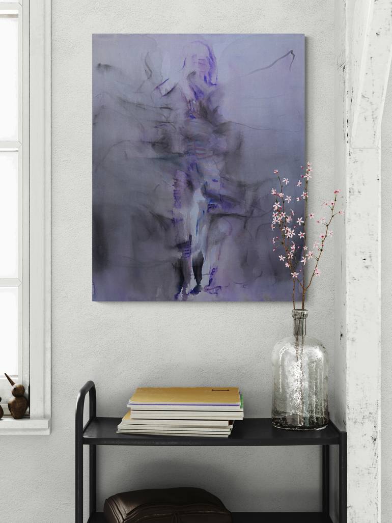 Original Figurative Abstract Painting by Gela Mikava