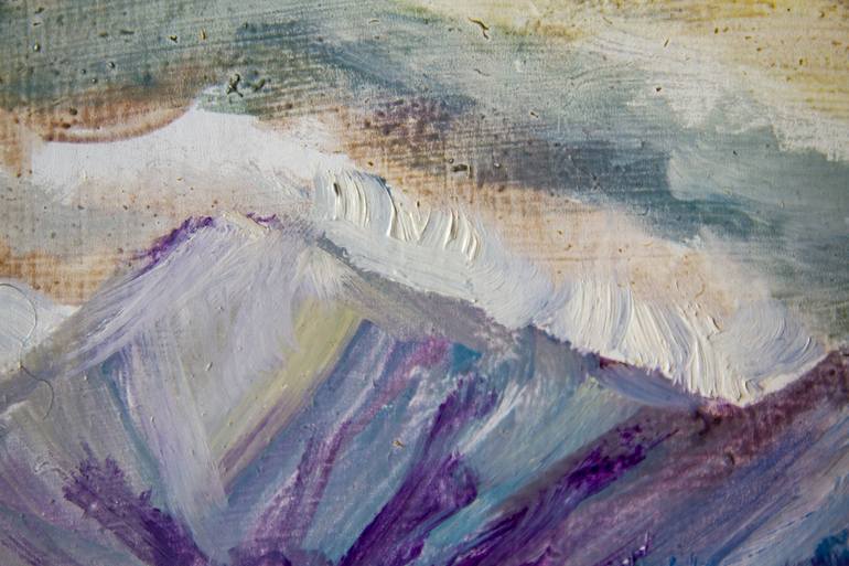 Original Expressionism Landscape Painting by Olga Smirnova