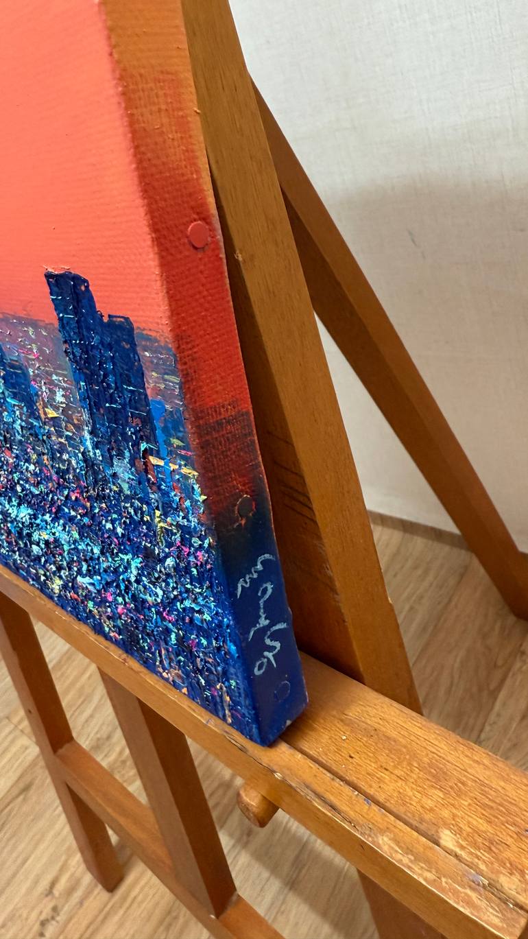 Original Impressionism Cities Painting by Jeongrock Heo