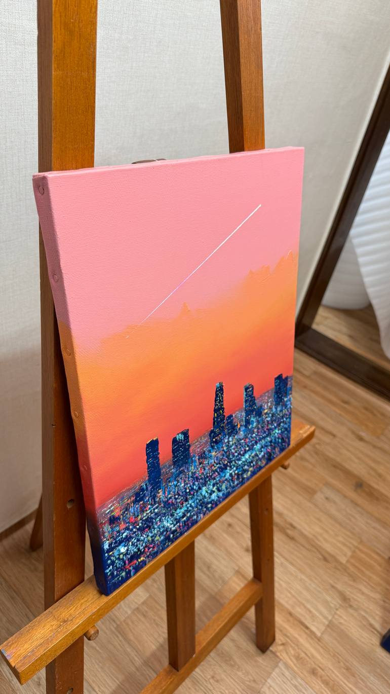 Original Impressionism Cities Painting by Jeongrock Heo